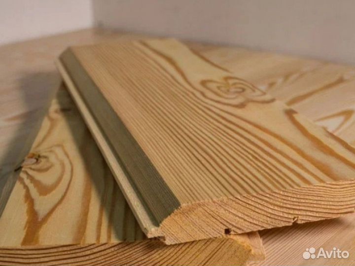 Имитация бруса лиственница 22 мм