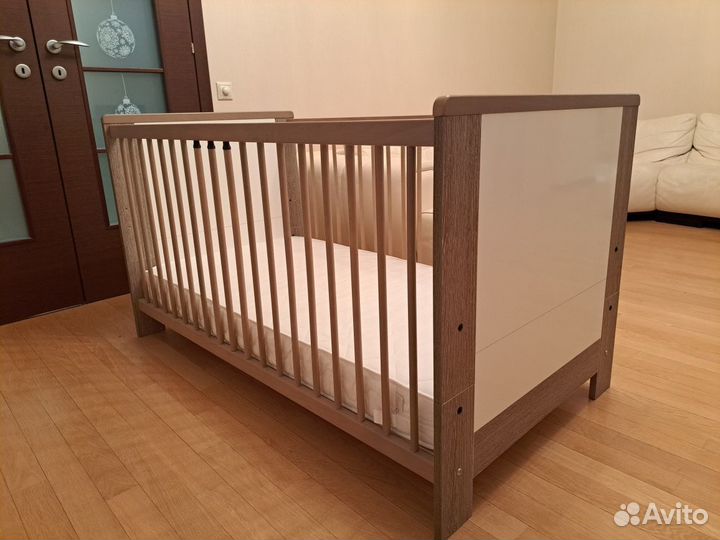 Детская кровать для новорождённых и до 7 лет
