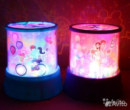 Ночник проектор Star Lover 3 с адаптером