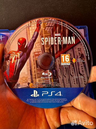 Человек паук Игра Года ps4 Русская версия