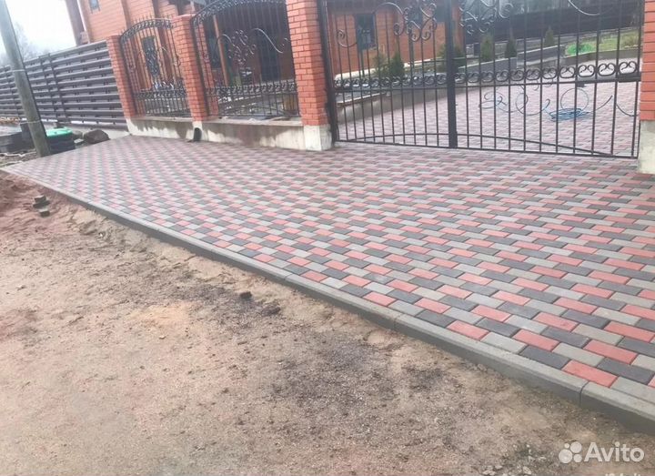 Тротуарная плитка с доставкой