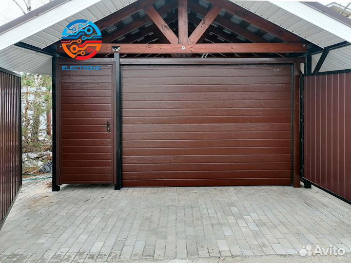 Секционные ворота