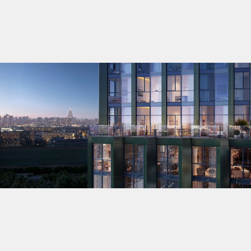 3-к. квартира, 61,1 м², 19/33 эт.