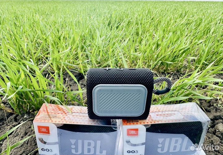 Колонка jbl go3 black