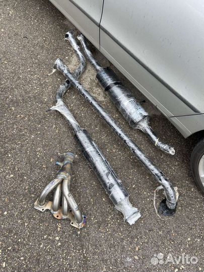 Выхлоп рено логан 2 Стингер