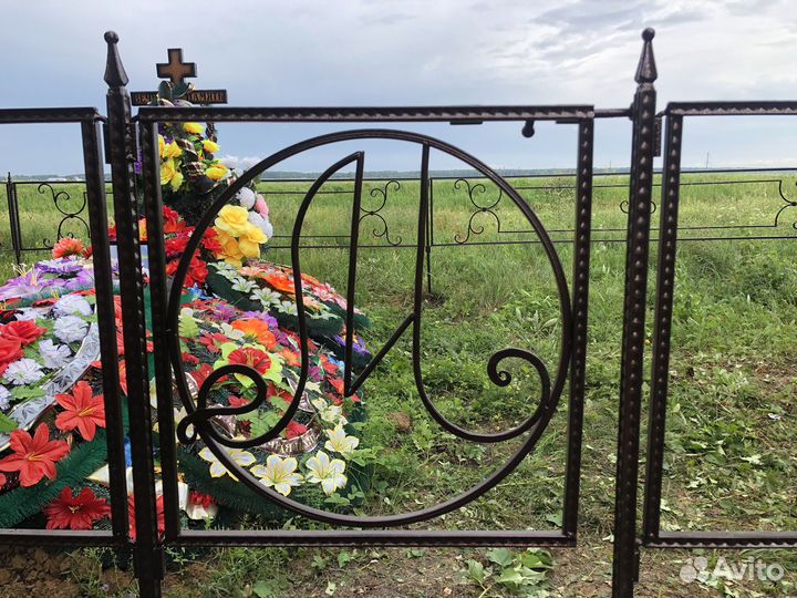Ритуальные оградки и кованые изделия