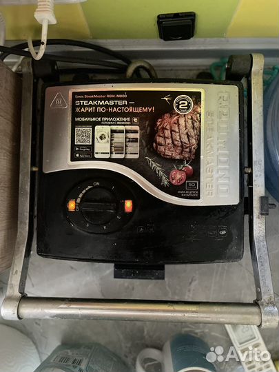 Гриль и вафельница