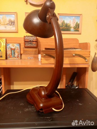 Лампа карболитовая СССР