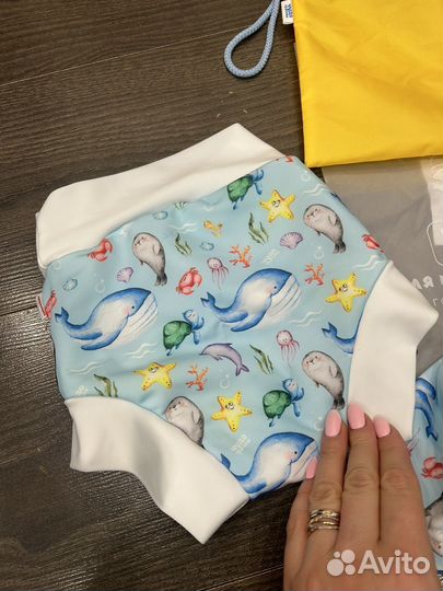 Трусики для плавания многоразовые новые 80 86