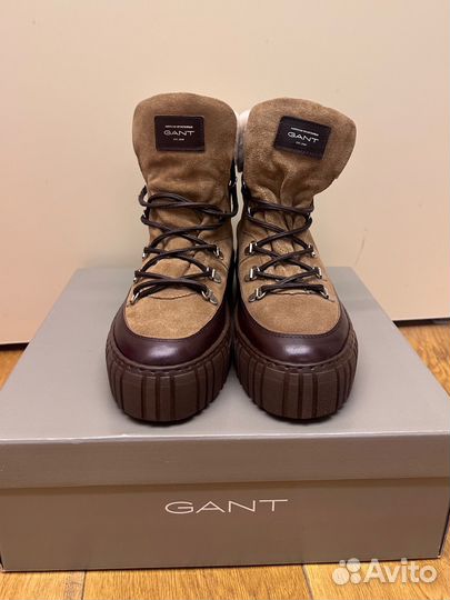 Замшевые ботинки Gant