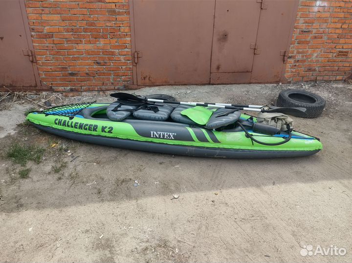 Надувная лодка Intex Challenger K2