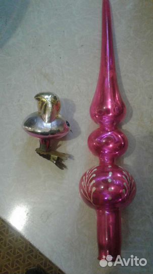 Елочные игрушки СССР