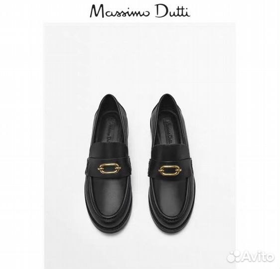 Лоферы massimo dutti 39