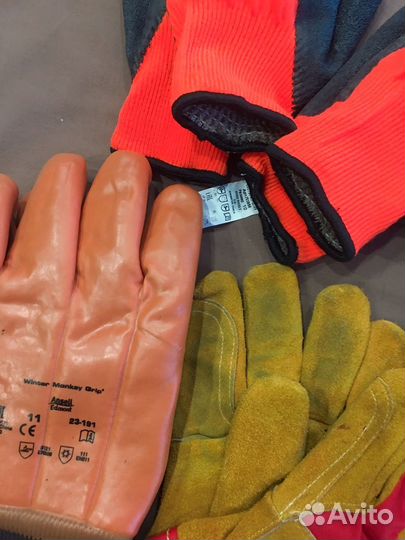 Перчатки рабочие зимние размер 10,11