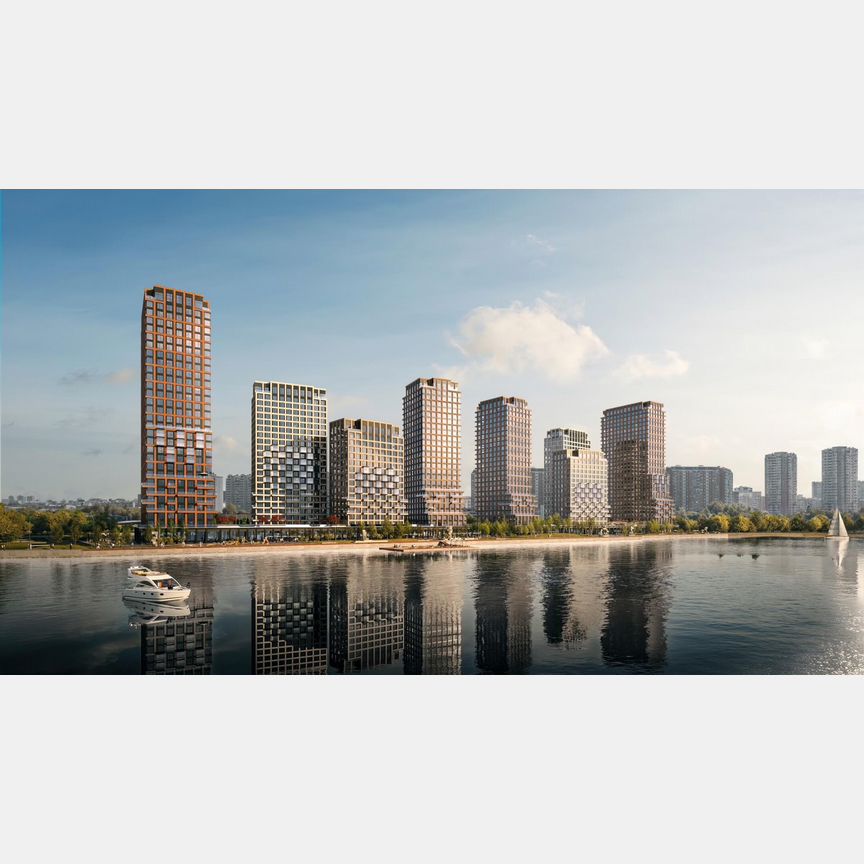 1-к. квартира, 45,5 м², 23/25 эт.