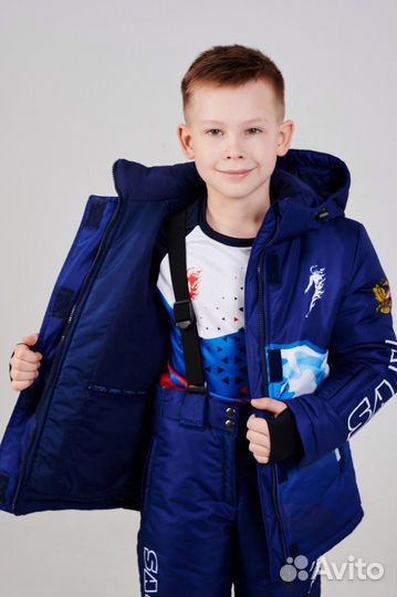 Зимняя куртка на заказ для команды