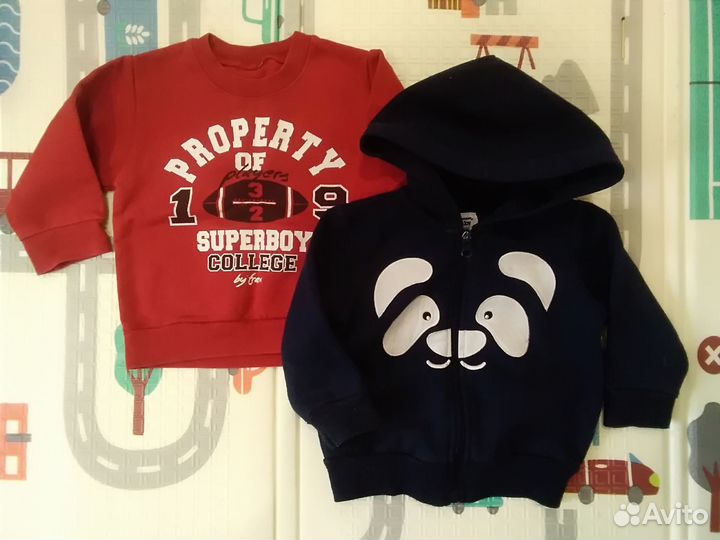 Детские вещи 74-80 пакетом на мальчика