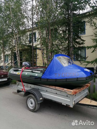 Лодка с мотором