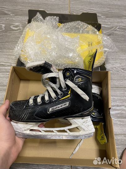 Хоккейные коньки бауэр supreme 2s 32-33 размер