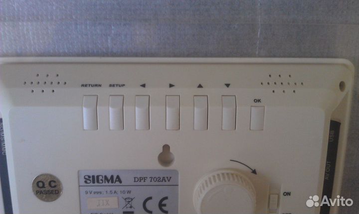 Фоторамка sigma DPF 702AV