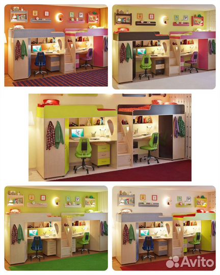 Кровать чердак для двоих детей. Мы в Волгограде