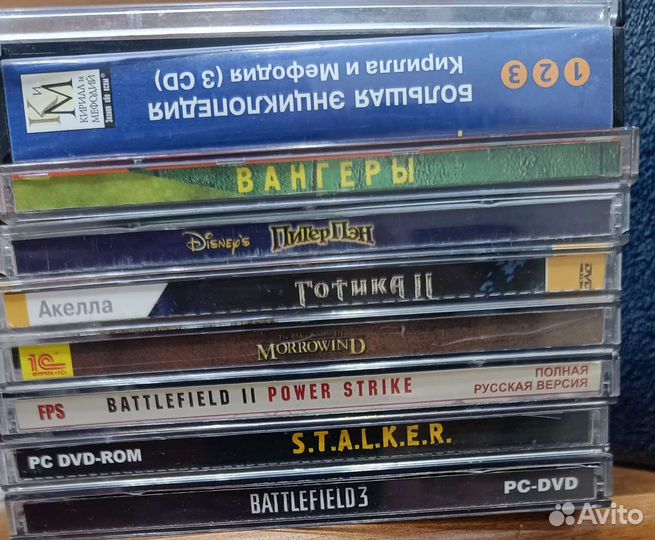 Диски CD с играми