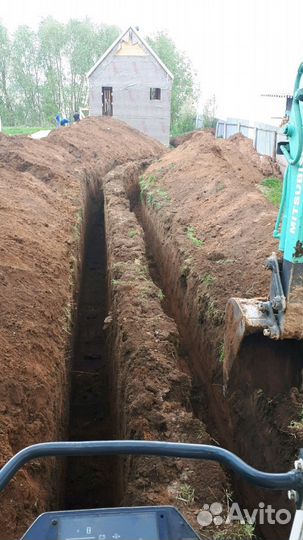 Экскаватор Услуги экскаватора, мини-экскаватора