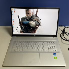 Мощный игровой ноутбук 17" HP i5 1135g7 mx350 ssd