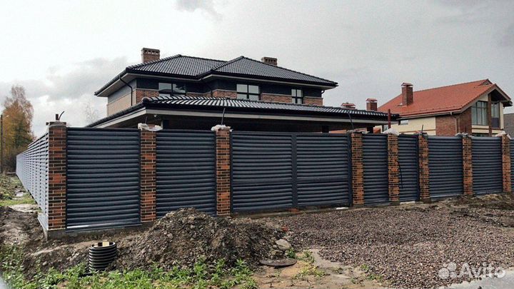 Забор жалюзи с доставкой