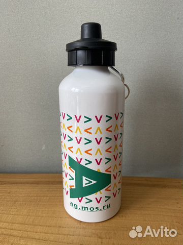 Бутылка для спорта «Активный гражданин» (металл)