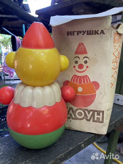 Игрушка неваляшка СССР 