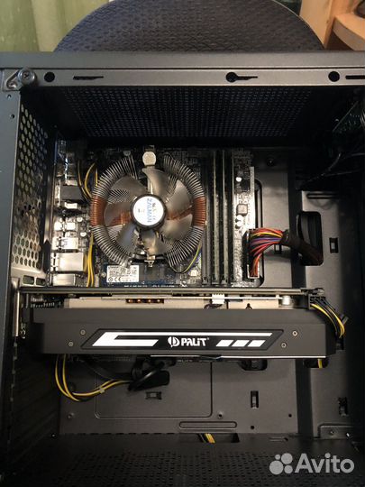 Игровой пк i5-7400/32gb/1060