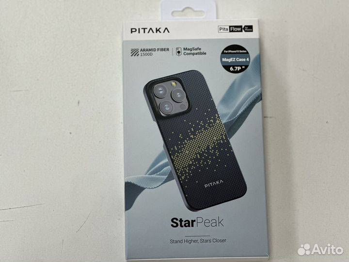 Чехлы pitaka iPhone 15 Pro/Pro Max оригинал