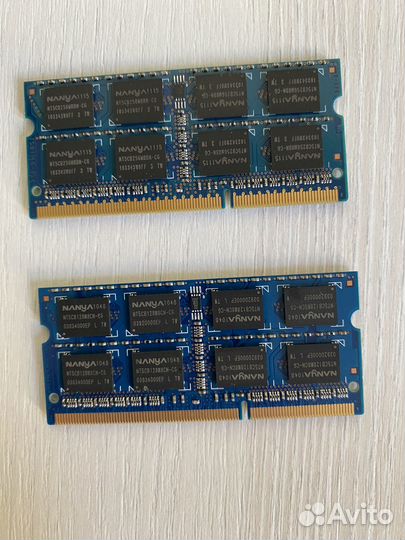 Оперативная память ddr3 2gb и 4 gb для ноутбука