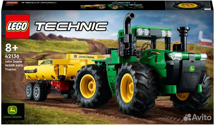 Lego Technic 42136 John Deere 9620R 4WD Tractor