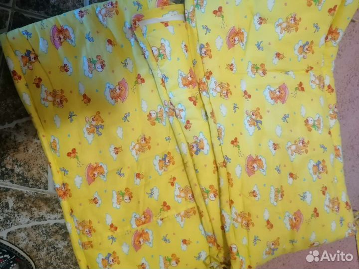 Бортики в кроватку 120/60