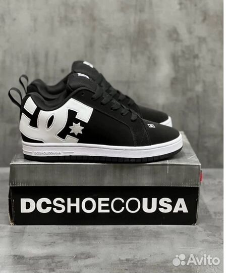 Кроссовки dc shoes дутыши