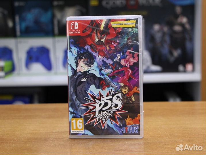 Persona 5 Strikers (switch, английская версия)