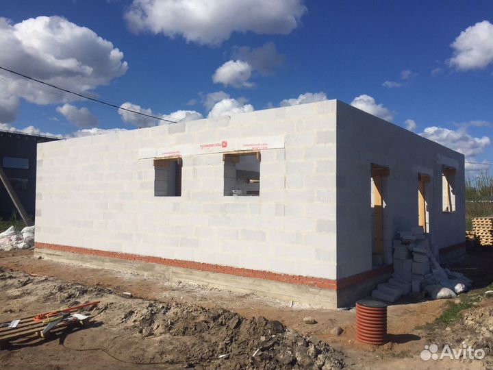Газобетонные блоки 625х150х250