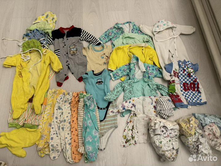 Детская одежда для новорожденных мальчиков пакетом