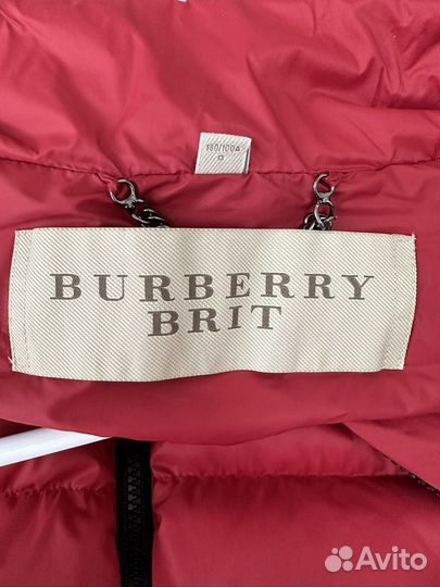 Пуховик Burberry Brit оригинал