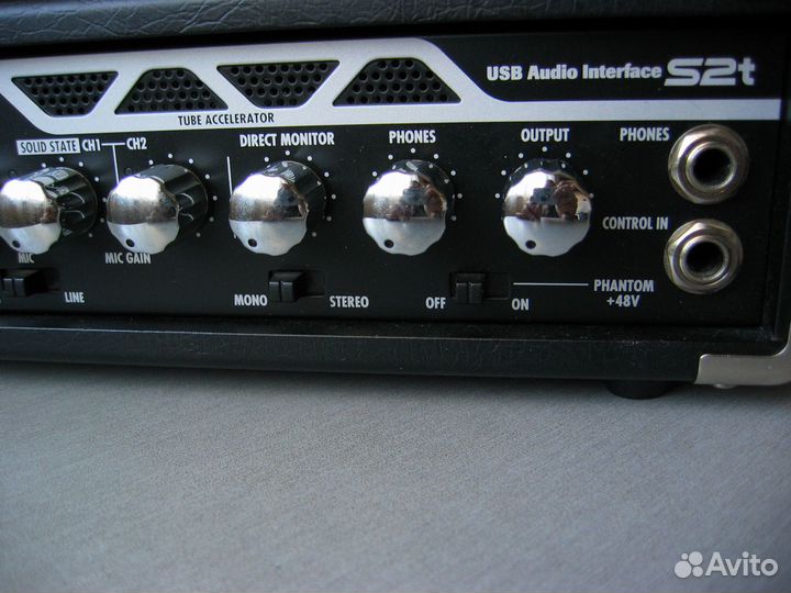 Ламповый интерфейс / звуковая карта zoom S2t