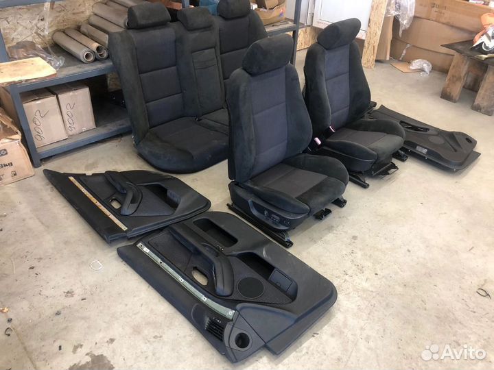 Салон на бмв Е39