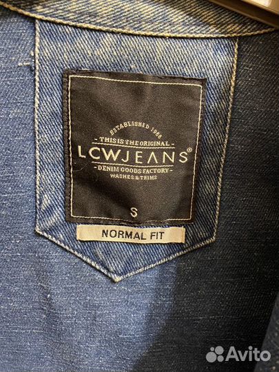 Джинсовая рубашка мужская LCW Jeans