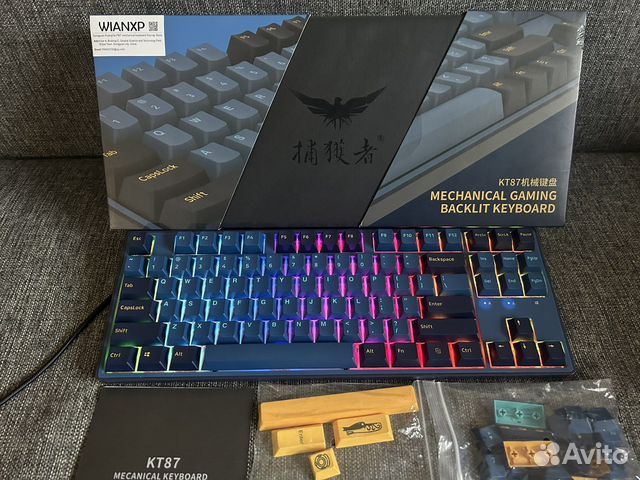 Игровая клавиатура KT87 FL-cmmk (новая) купить в Москве | Электроника ...