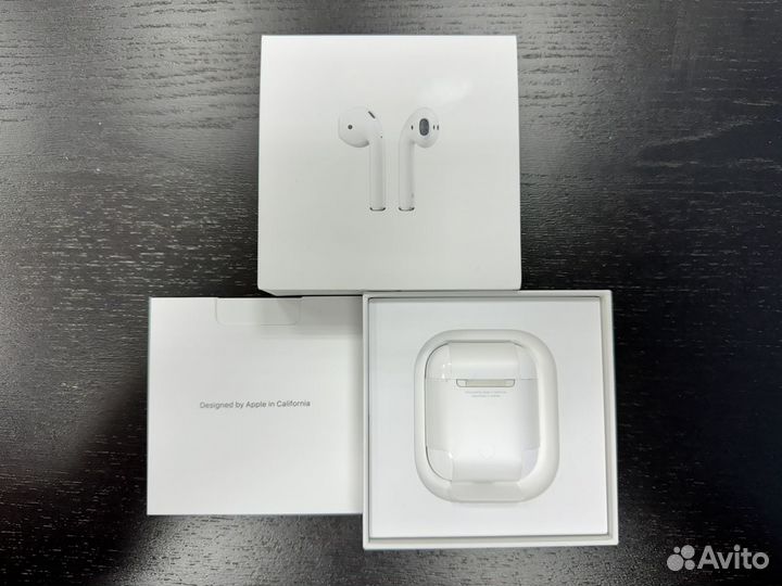 Кейс для Airpods 2 оригинал