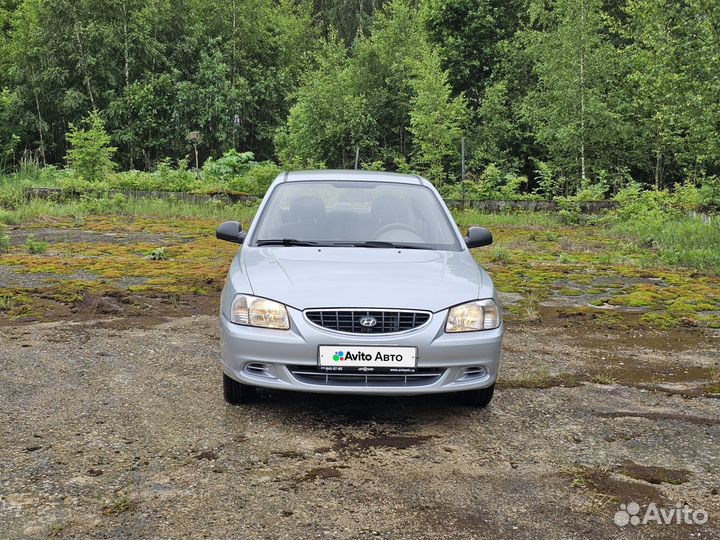 Hyundai Accent 1.5 МТ, 2005, 109 850 км