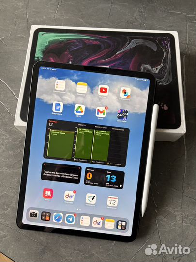 Планшет apple iPad со стилусом