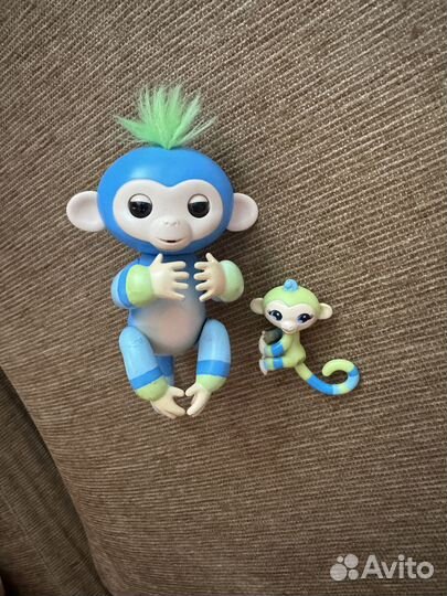 Интерактивная обезьянка оригинал Fingerlings WowWe