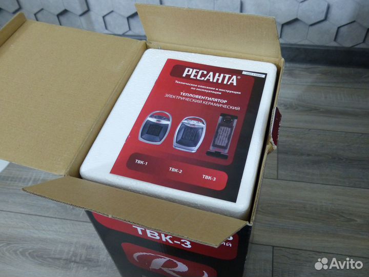 Тепловентилятор керамический Ресанта